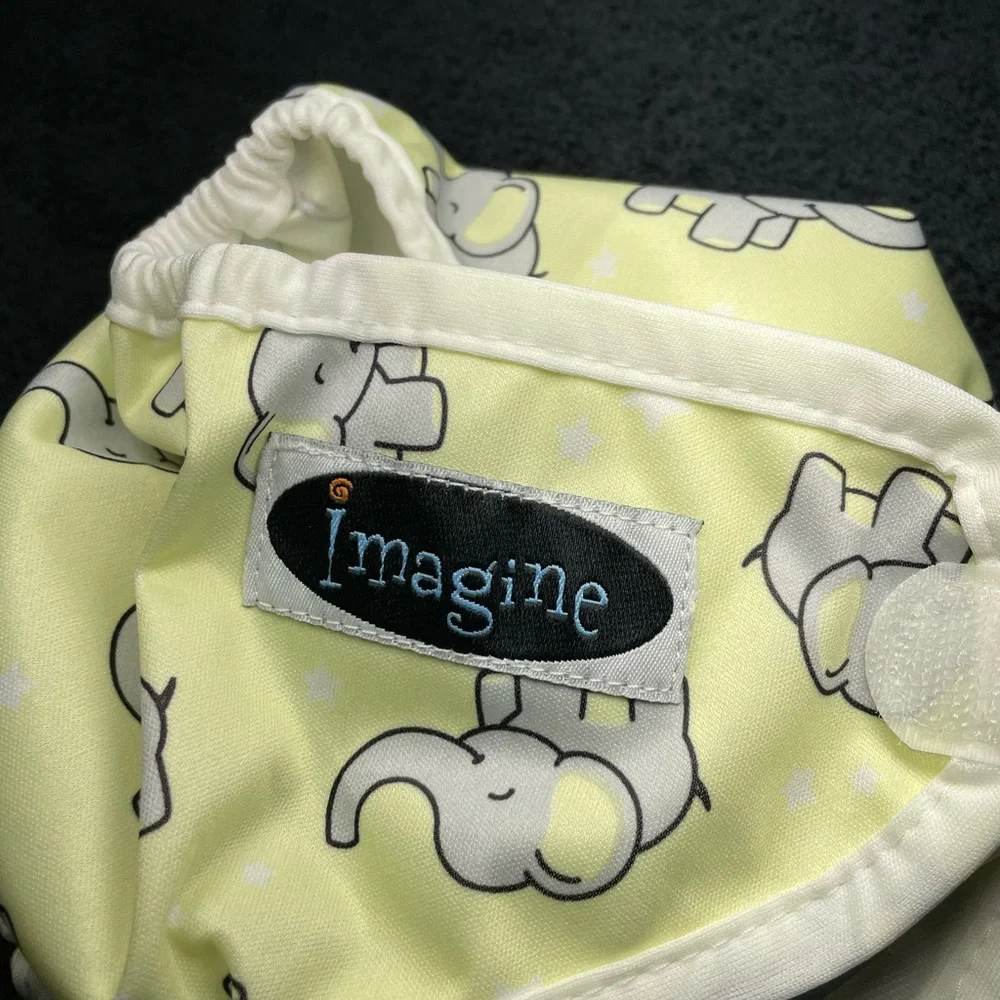 NEW Diaper Cover | Elephant Print | Unisex